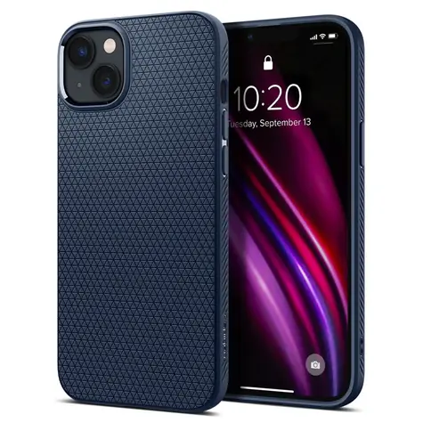 Spigen Liquid Air ochranný kryt pro Apple iPhone 14 Plus modrá