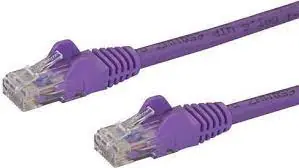 MicroConnect CAT5e U/UTP 5m CCA fialová / PVC