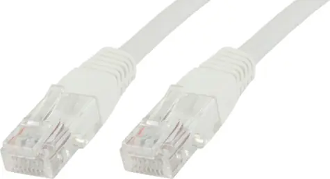 MicroConnect CAT6 U/UTP 0.4m bílá / LSZH