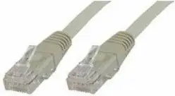 MicroConnect CAT6 U/UTP 0.4m šedá / LSZH
