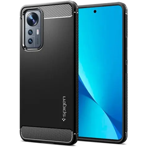 Spigen Rugged Armor ochranný kryt pro Xiaomi 12 Lite černá
