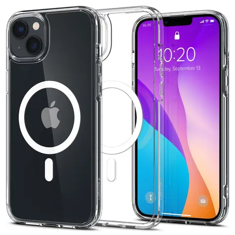 Spigen Ultra Hybrid Mag ochranný kryt pro Apple iPhone 14 Max bílá