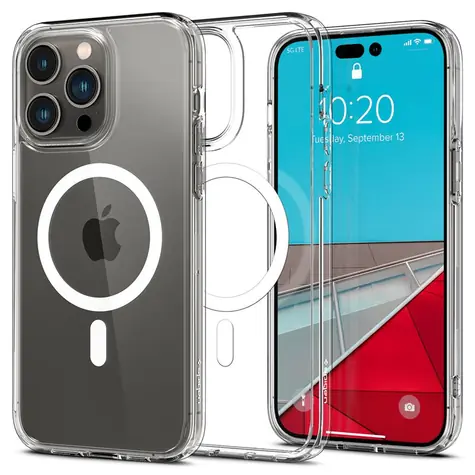 Spigen Ultra Hybrid Mag ochranný kryt pro Apple iPhone 14 Pro bílá