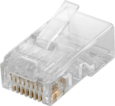 MicroConnect Konektor RJ-45 čirá 10 kusů