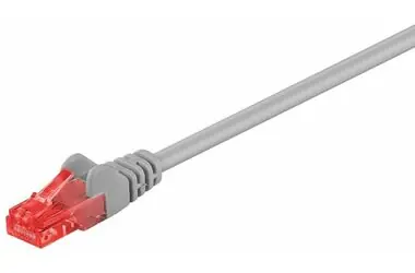 MicroConnect CAT6 U/UTP 3m CCA šedá / PVC