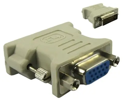 MicroConnect Analog adaptér DVI-D Dual-Link (24+1 pin) (M) - VGA 15-pin (F)