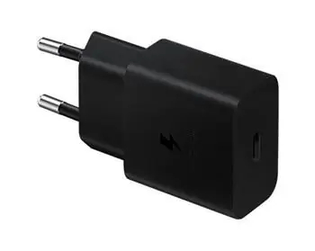 SAMSUNG EP-T1510EBE USB-C 15W Cestovní nabíječka černá (v sáčku)