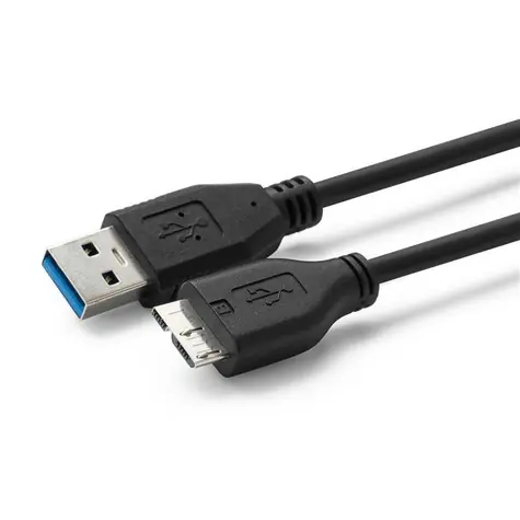 MicroConnect kabel USB3.0 A (M) - microUSB B (M) 0.5m černá / 5000Mbit/s