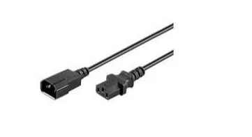 MicroConnect Power Cord C13 - C14 0.6m černá