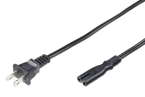 MicroConnect Power Cord US Typ B - C7 1.8m černá / Americká koncovka