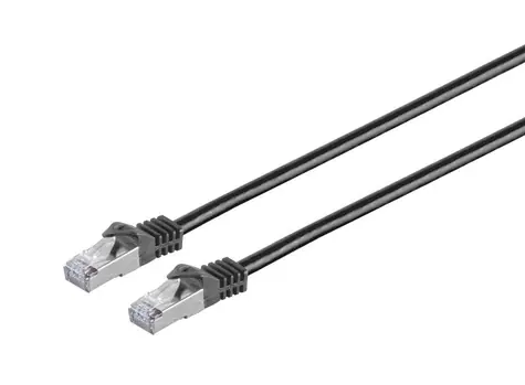 MicroConnect CAT7 S/FTP Patch Cord 2m černá / LSZH