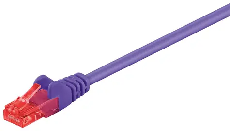 MicroConnect CAT6 U/UTP 2m fialová / LSZH