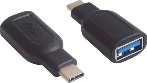 MicroConnect adaptér USB-C (M) - USB3.0 A (F) černá 