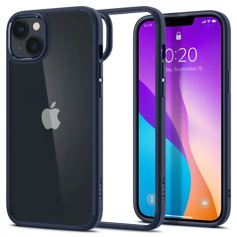 Spigen Ultra Hybrid ochranný kryt pro Apple iPhone 14 Plus modrá