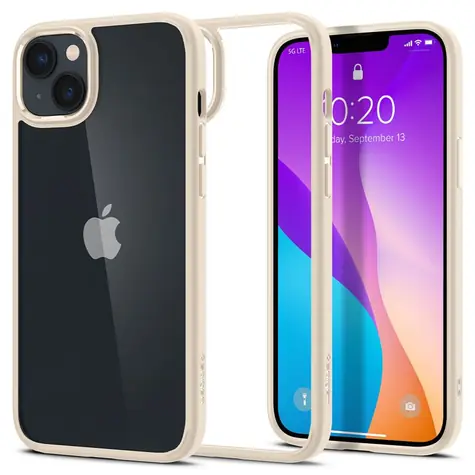 Spigen Ultra Hybrid ochranný kryt pro Apple iPhone 14 Max béžová