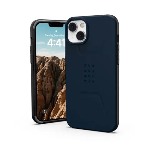 UAG Civilian MagSafe ochranný kryt pro Apple iPhone 14 Plus modrá