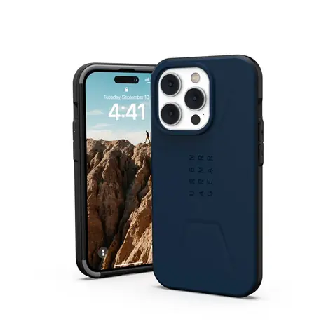 UAG Civilian MagSafe ochranný kryt pro Apple iPhone 14 Pro modrá