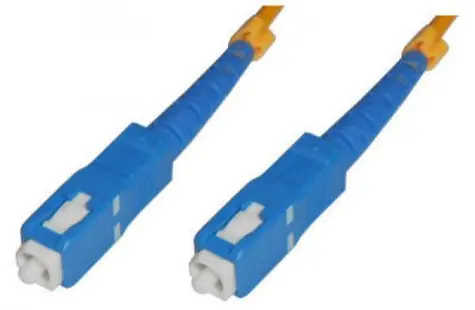 MicroConnect Optical Fibre Cable SC/SC Singlemode simplex OS2 2m žlutá