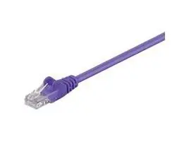 MicroConnect CAT5e U/UTP 15m fialová / PVC