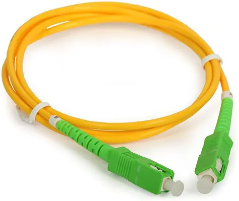 MicroConnect Optical Fibre Cable SC/SC Singlemode simplex OS2 1.5m žlutá