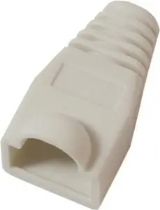 MicroConnect Kryt konektoru RJ45 bílá / 50ks