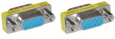 MicroConnect Mini Gender adaptér HD15 F/F VGA-VGA