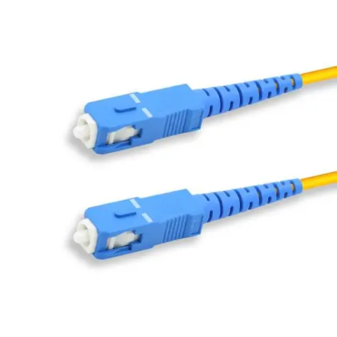 MicroConnect Optical Fibre Cable SC/SC Singlemode simplex OS2 5m žlutá
