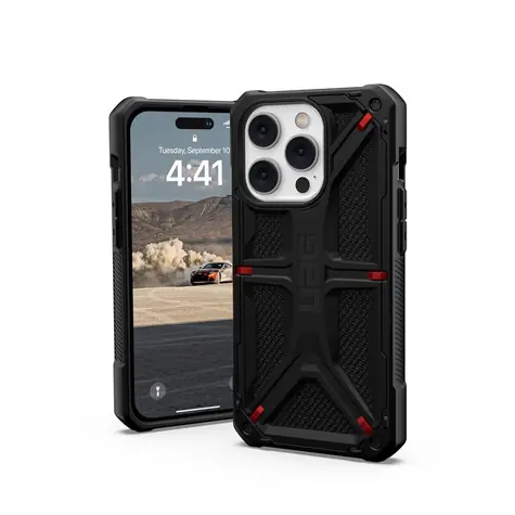 UAG Monarch ochranný kryt pro Apple iPhone 14 Pro kevlar černá