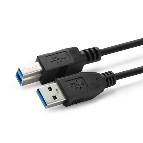 MicroConnect kabel USB3.0 A (M) - USB3.0 B (M) 2m černá / 5000Mbit/s