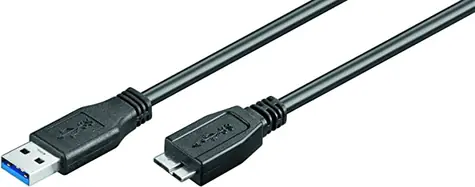 MicroConnect kabel USB3.0 A (M) - microUSB B (M) 2m černá / 5000Mbit/s