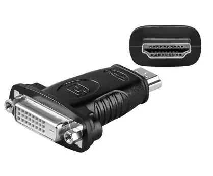 MicroConnect Adaptér HDMI (M) - DVI-D (F) Dual-Link 24+1 pin černá 