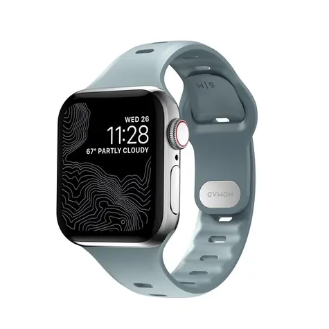 Nomad Sport Slim řemínek pro Apple Watch 7 (41 & 40 & 38 mm) S-M modrá