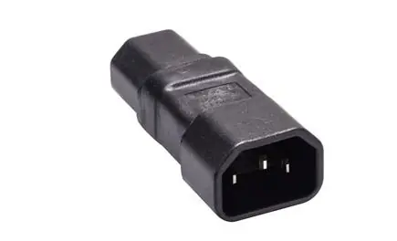 MicroConnect Power Adapter C14 - C15 černá