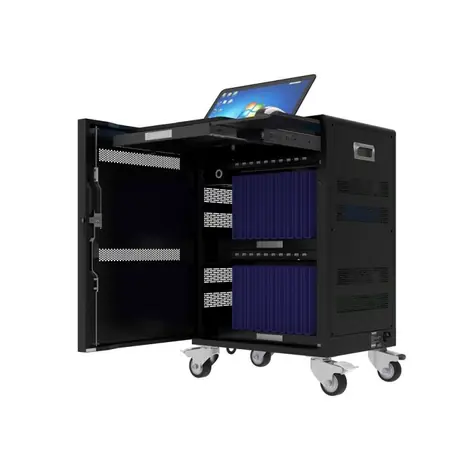 PORT CONNECT 901958 CHARGING CABINET černá / Nabíjecí skříň pro 20 tabletů + 1 NTB