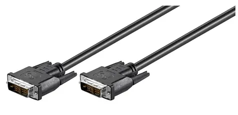 MicroConnect Kabel DVI-D (18+1) Single Link Full HD 2m černá