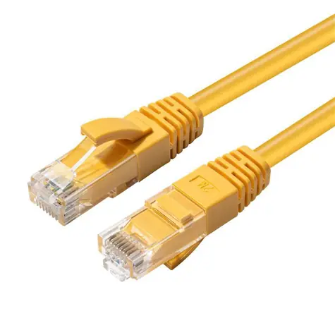 MicroConnect CAT6 U/UTP 5m žlutá / LSZH