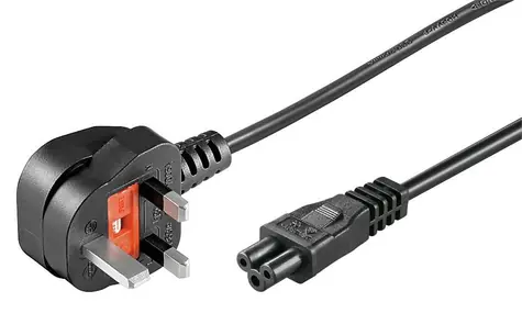 MicroConnect Power Cord UK Typ G - C5 3m černá / Anglická koncovka