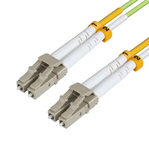 MicroConnect Optical Fibre Cable LC/LC Multimode duplex OM5 1m zelená