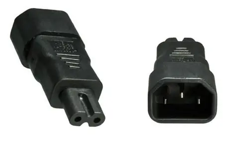 MicroConnect Power Adapter C14 - C7 černá