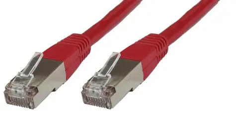 MicroConnect CAT6 F/UTP 15m červená / PVC