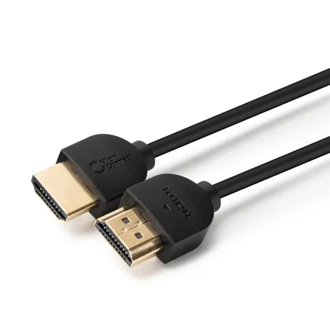 MicroConnect Propojovací Ultra slim kabel HDMI 2.0 (M) - HDMI 2.0 (M) 3m černá