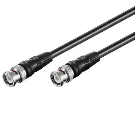 MicroConnect BNC RG 58 kabel BNC (M) - BNC (M) 50 ohm 10m černá