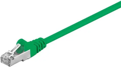 MicroConnect CAT5e F/UTP 7m zelená / PVC