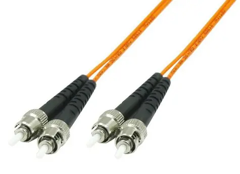 MicroConnect Optical Fibre Cable ST/ST Multimode duplex OM1 2m oranžová