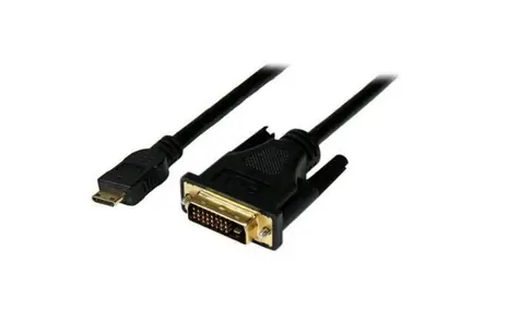 MicroConnect Adaptér miniHDMI (M) - DVI-D (M) 1m černá 