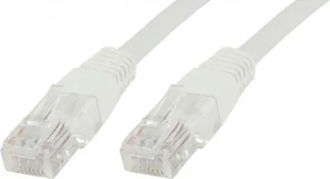 MicroConnect CAT6 U/UTP VALUEPACK 0.5m bílá / PVC / 10ks 
