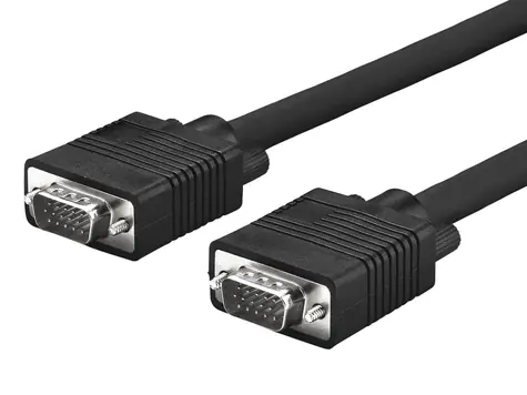 MicroConnect Kabel Full HD SVGA HD15 3m černá / Full HD (1920x1080) @ 60Hz