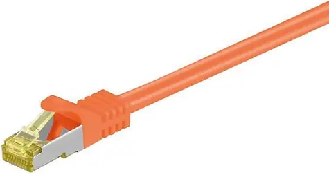 MicroConnect CAT7 S/FTP Patch Cord 7.5m oranžová / LSZH