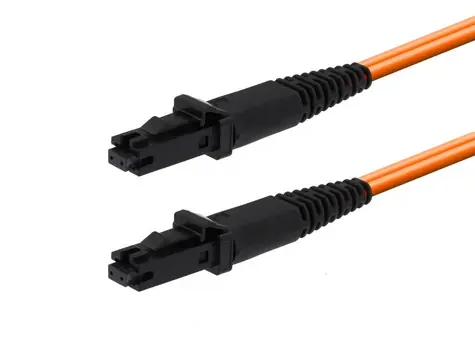 MicroConnect Optical Fibre Cable MTRJ/MTRJ Multimode duplex OM1 3m oranžová