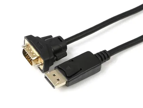 MicroConnect Kabel DisplayPort 1.2 (M) - VGA (M) 2m černá
